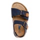 Rugged Bear Toddler Boys' Double Buckle Sandals - Tan