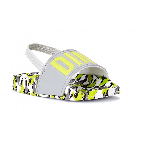 Dino Camo  Toddler Boys' Slide Sandals with Rubber Applique