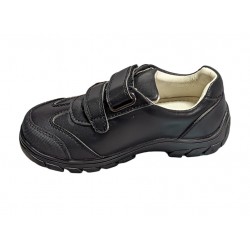 Sharp Edge Double Velcro School Shoes - Boys Sharp Edge Double Velcro School Shoes - Boys