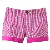 OshKosh B'gosh Checkered Shorts- Pink